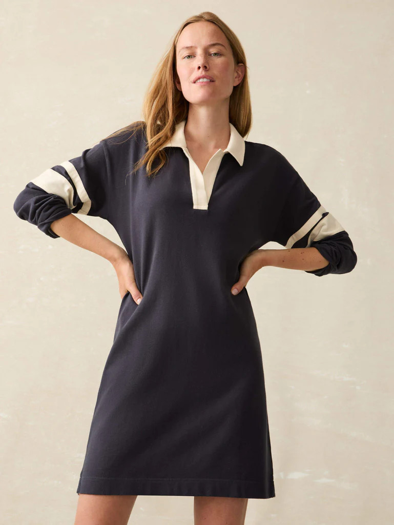 Sport Jersey Polo Dress | Faherty