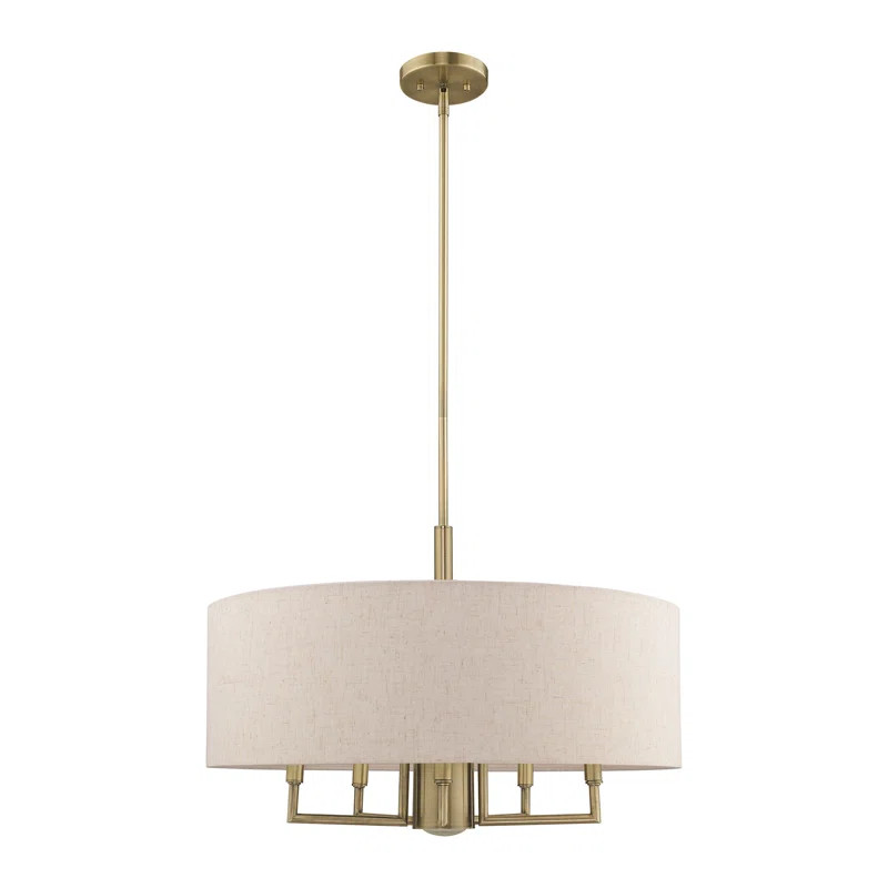 Joss & Main Flaire 6 - Light Shaded Drum Chandelier & Reviews | Wayfair | Wayfair North America