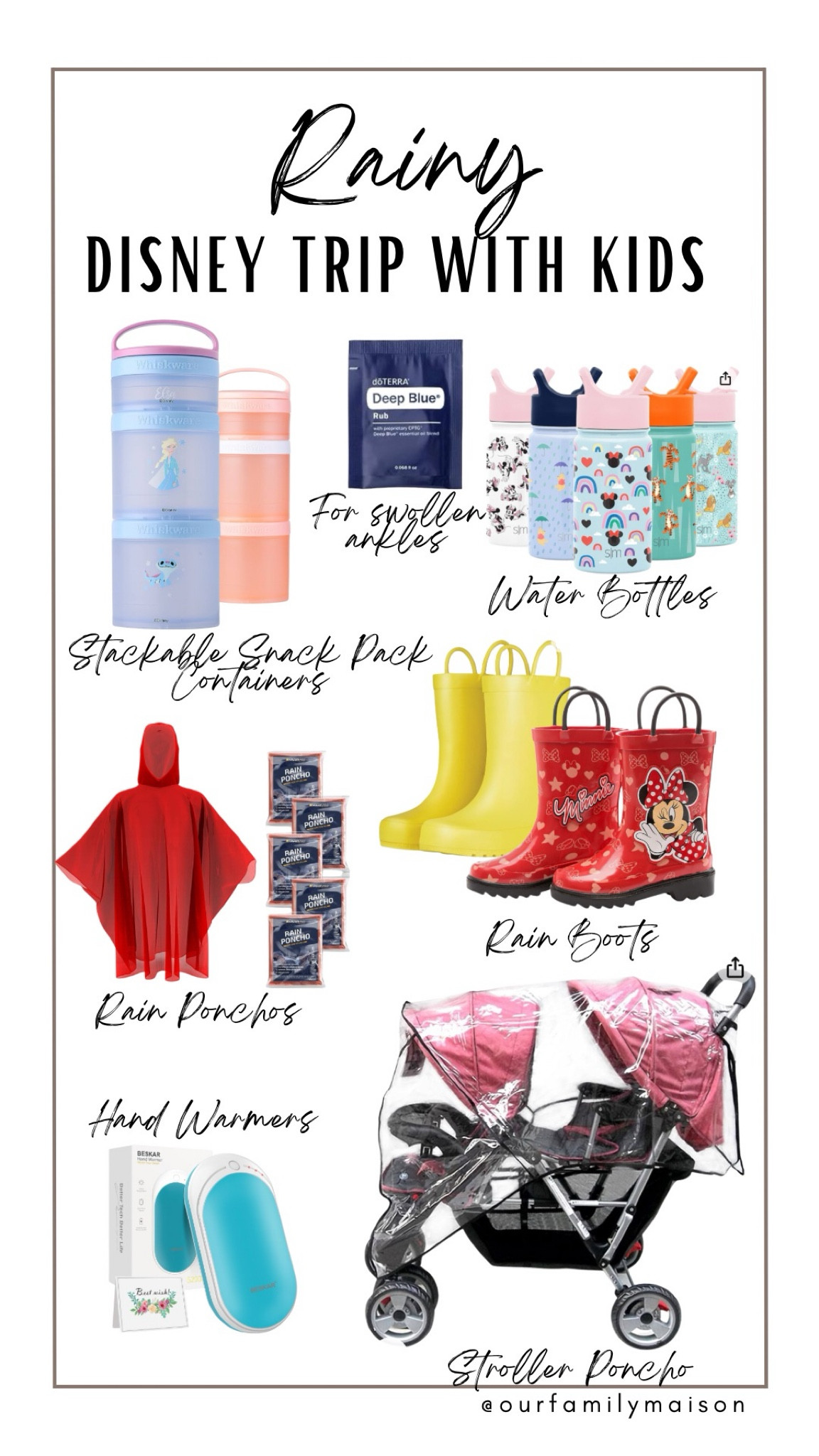 Rainy Disney Trip with Kids. All your must have items to ensure you have the most enjoyable trip possible. #LTKDISNEY

#LTKtravel #LTKkids #LTKfamily