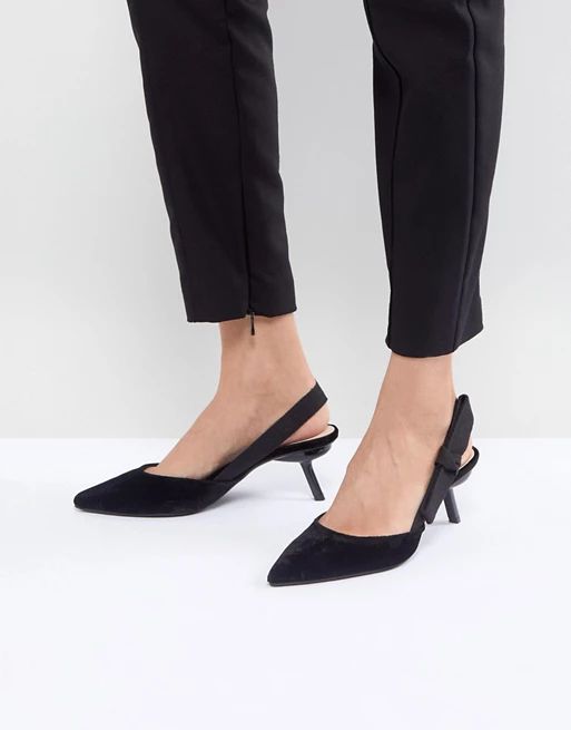 Mango Two Piece Sling Back | ASOS US