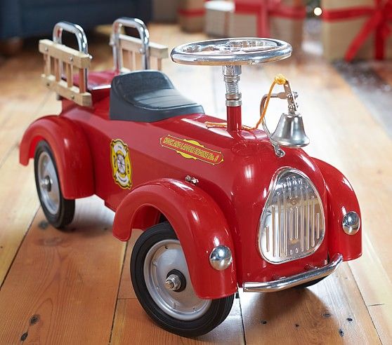 Fire Truck Ride-On | Pottery Barn Kids