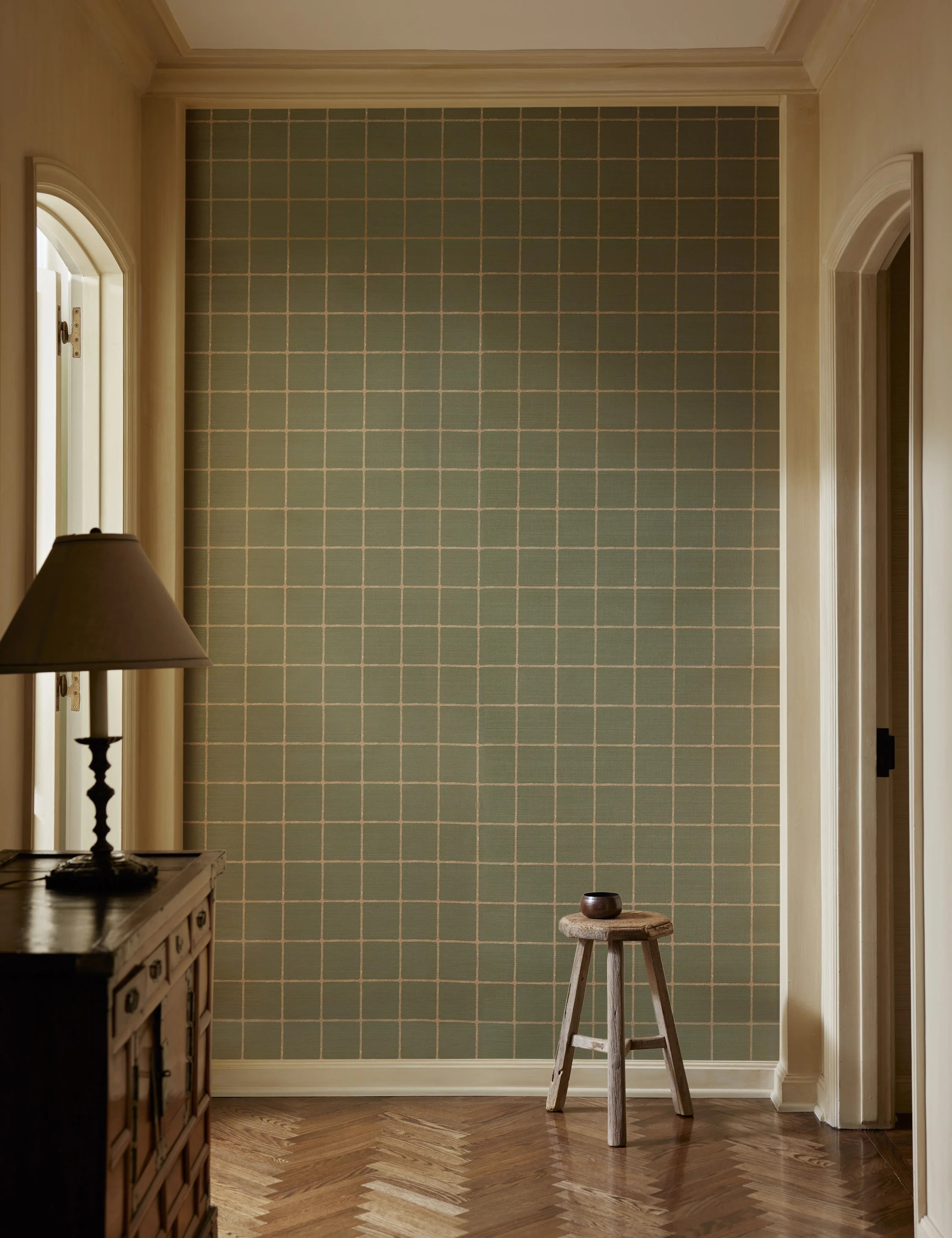 Beddow Grasscloth Wallpaper | Lulu and Georgia 