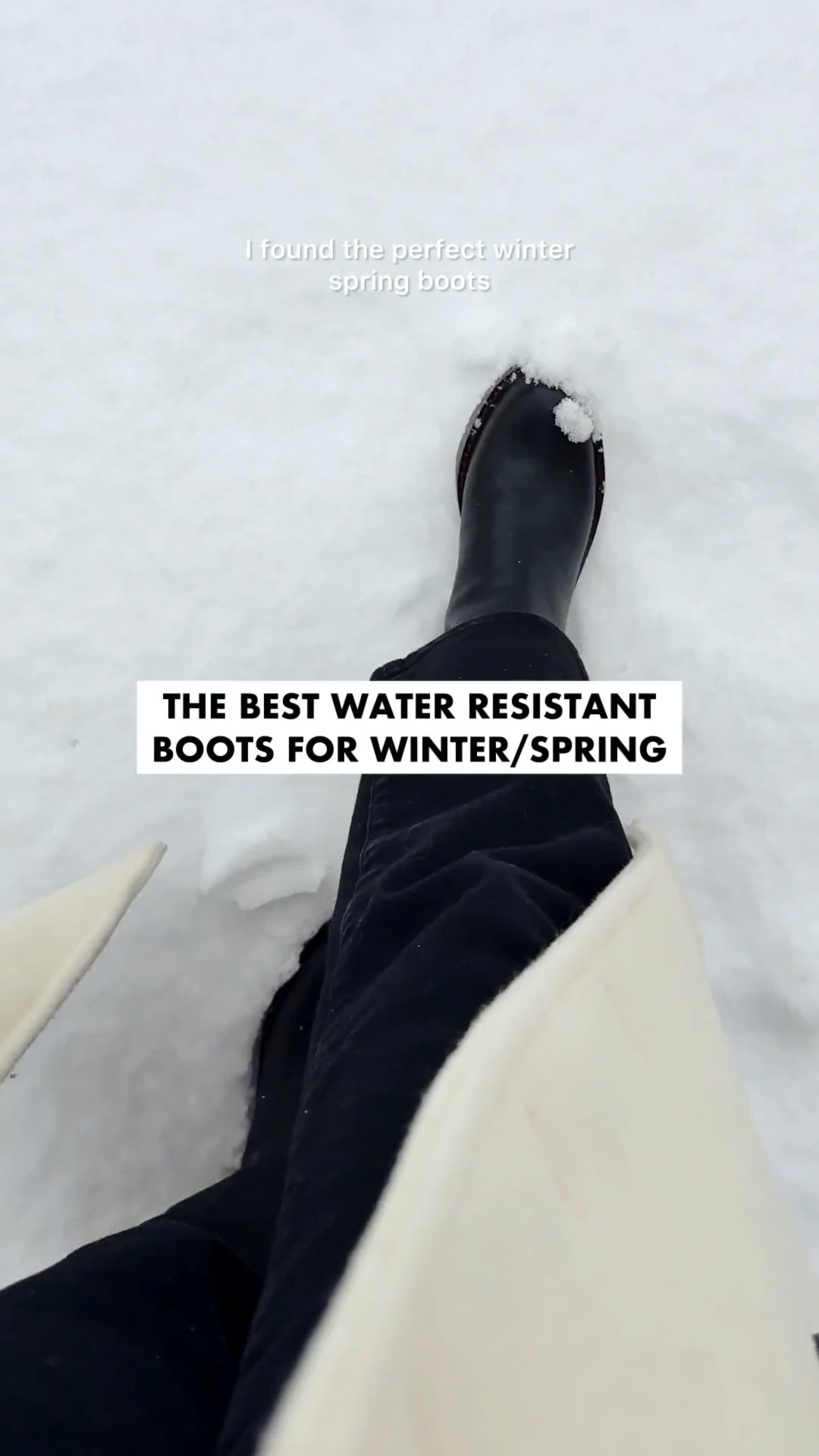 THESE BOOTS ARE ON SALE!

Affordable, water resistant, well cushioned, rubber lug sole boots for winter/spring. With snow and rain in the upcoming months, these boots are such a great option 💯 

BOOTS: For size reference, I’m a size 5 in boots/shoes and take a size 5 in these boots. I find them TTS.

COAT: I’m wearing a size XS. It’s a long maxi style that’s so comfortable.

JEANS: Under $50, midsection and petite friendly! I’m wearing a 26x26. Perfect length with boots. 

*For size reference, I’m 5 ft 115 pounds, postpartum tummy momma.#LTKFindsUnder100

#LTKPetite #LTKSeasonal