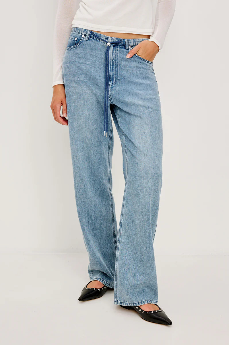 NORMANDIE PANT - ANTIQUE BLUE | Rails