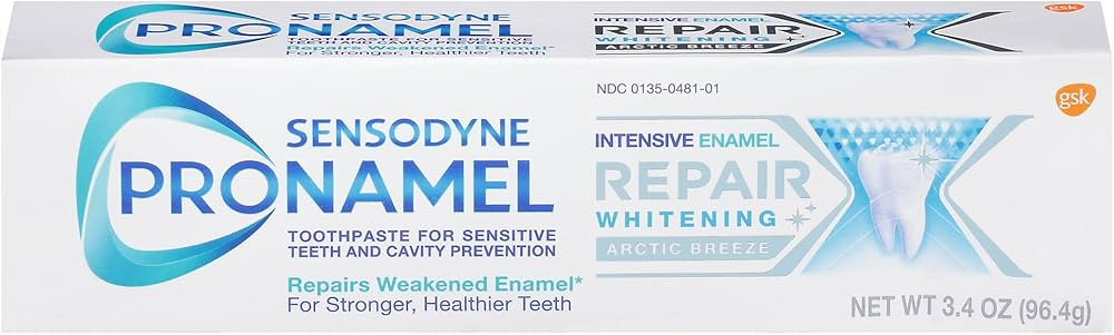 Sensodyne Intensive Enamel Repair Toothpaste Arctic Breeze - 3.4oz Each | Amazon (US)