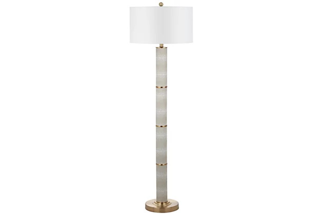 Faux Snakeskin 60.5" Floor Lamp | Ashley | Ashley Homestore