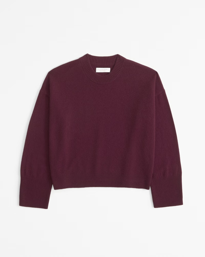 Cashmere Crew Sweater | Abercrombie & Fitch (US)