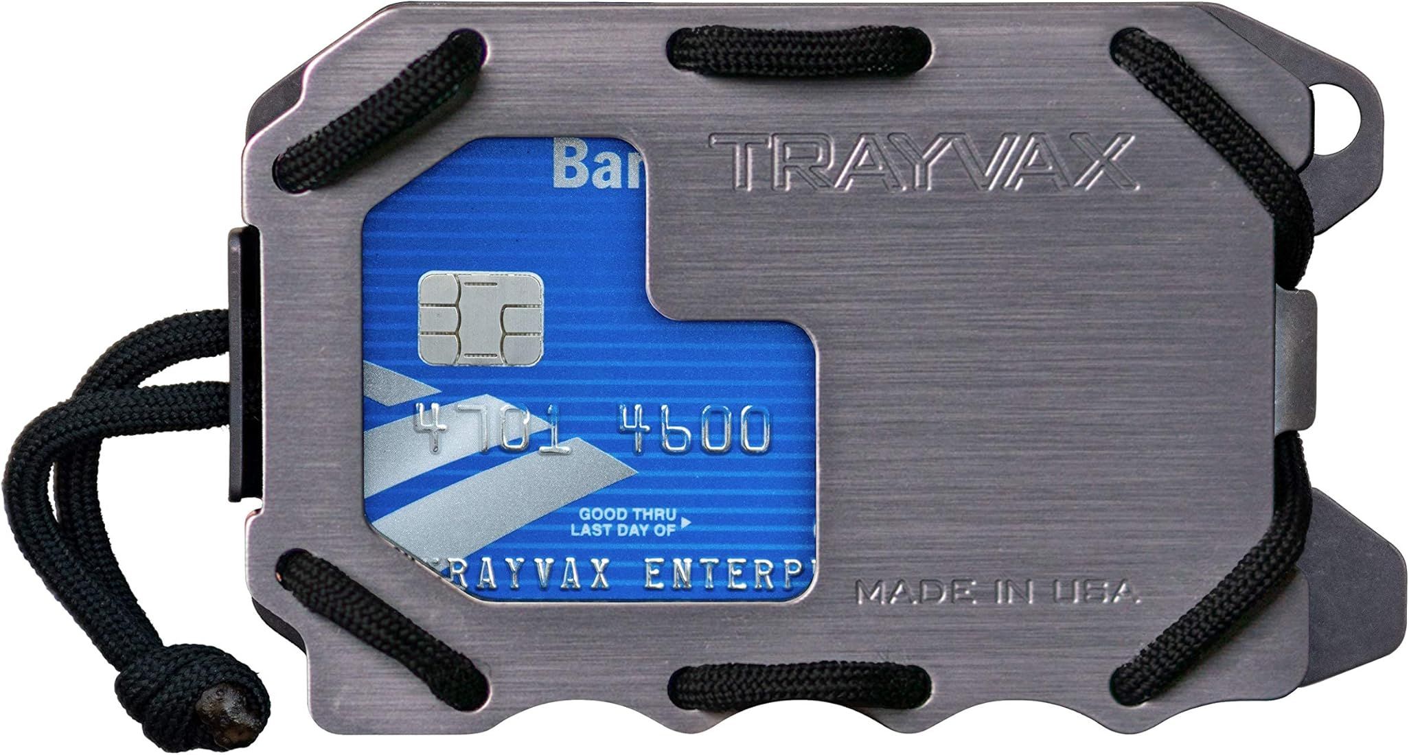 Trayvax Original 2.0 Metal Wallet (Grey) | Amazon (US)