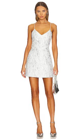Tayla Intern Mini Dress in White | Revolve Clothing (Global)