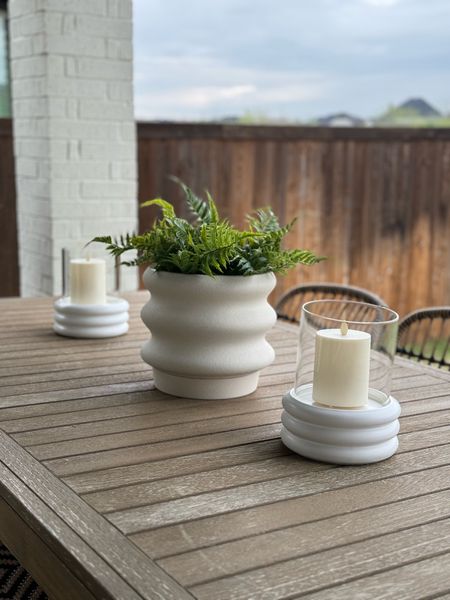 Love our these new modern candle holders

Back patio / modern planter / organic modern / modern candle holder / target / studio McGee / 

#LTKhome