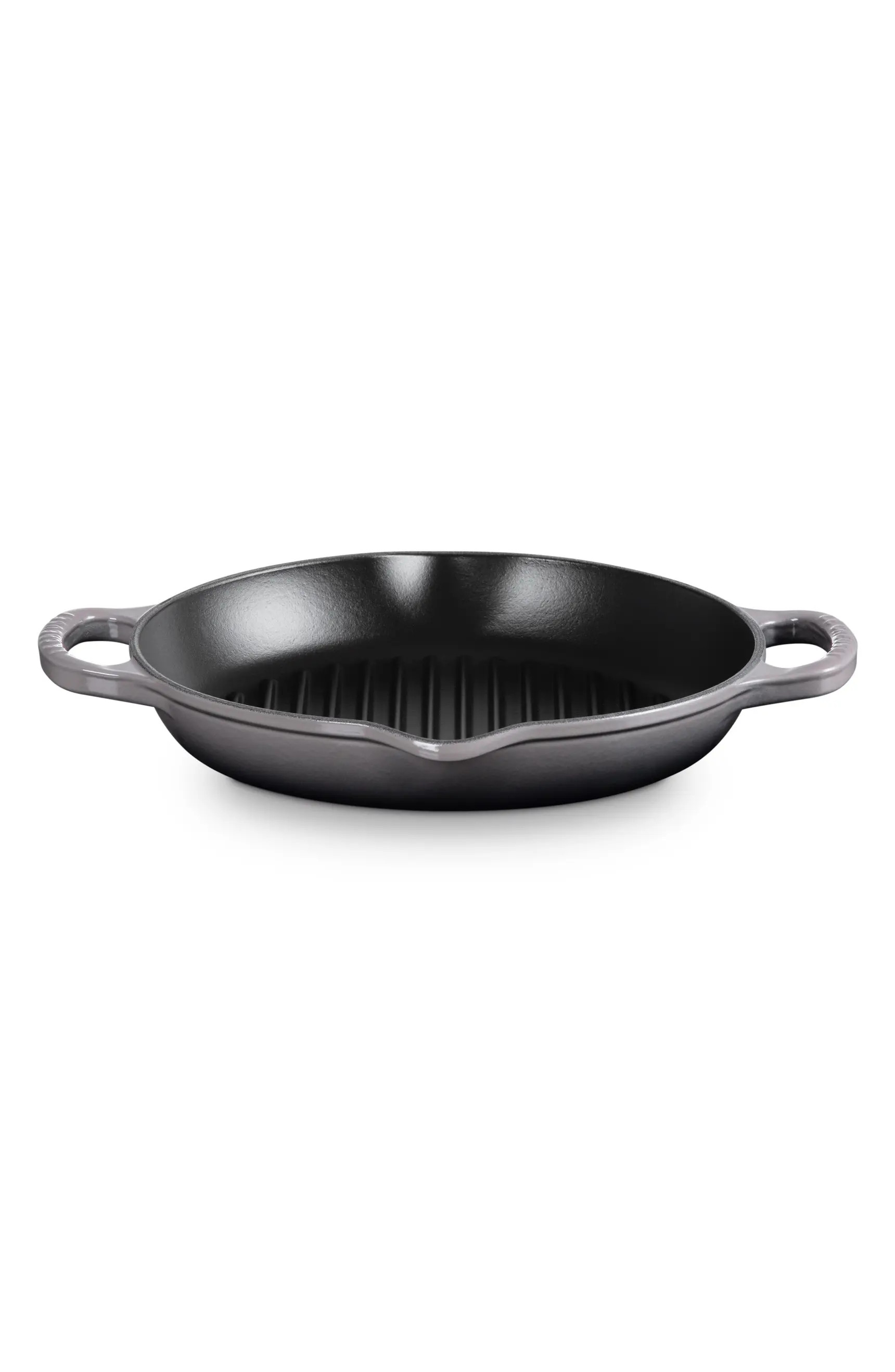 Signature Deep Round Enamel Cast Iron Grill Pan | Nordstrom
