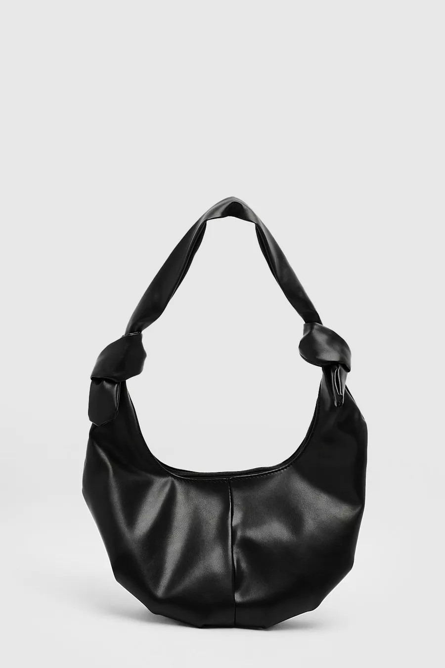 Slouchy Knot Handle Cross Body Bag | Boohoo.com (UK & IE)