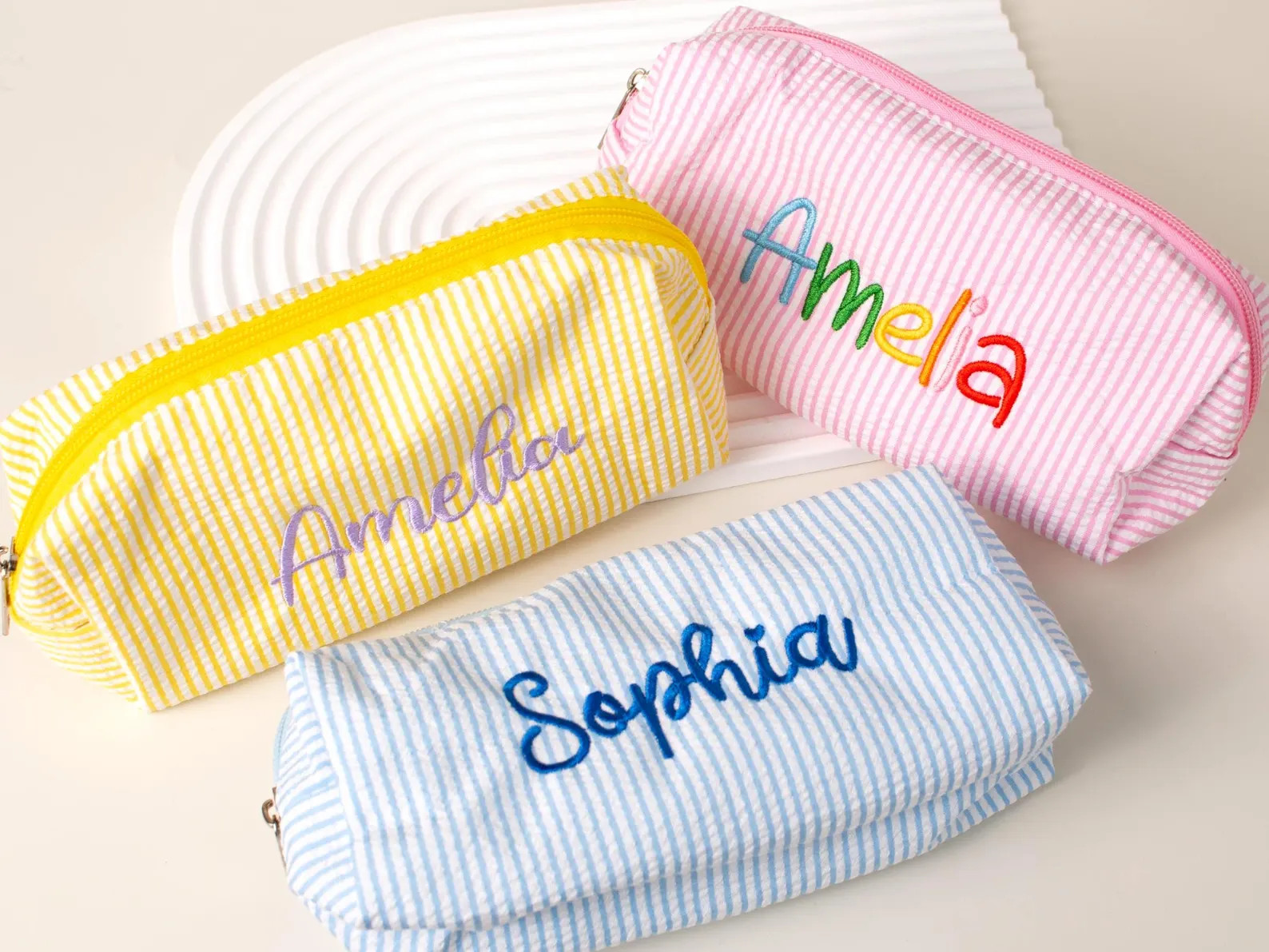 Personalized Embroider Name Pencil Case: Kids gift | Back to school gift | First day of school | Etsy (Global)
