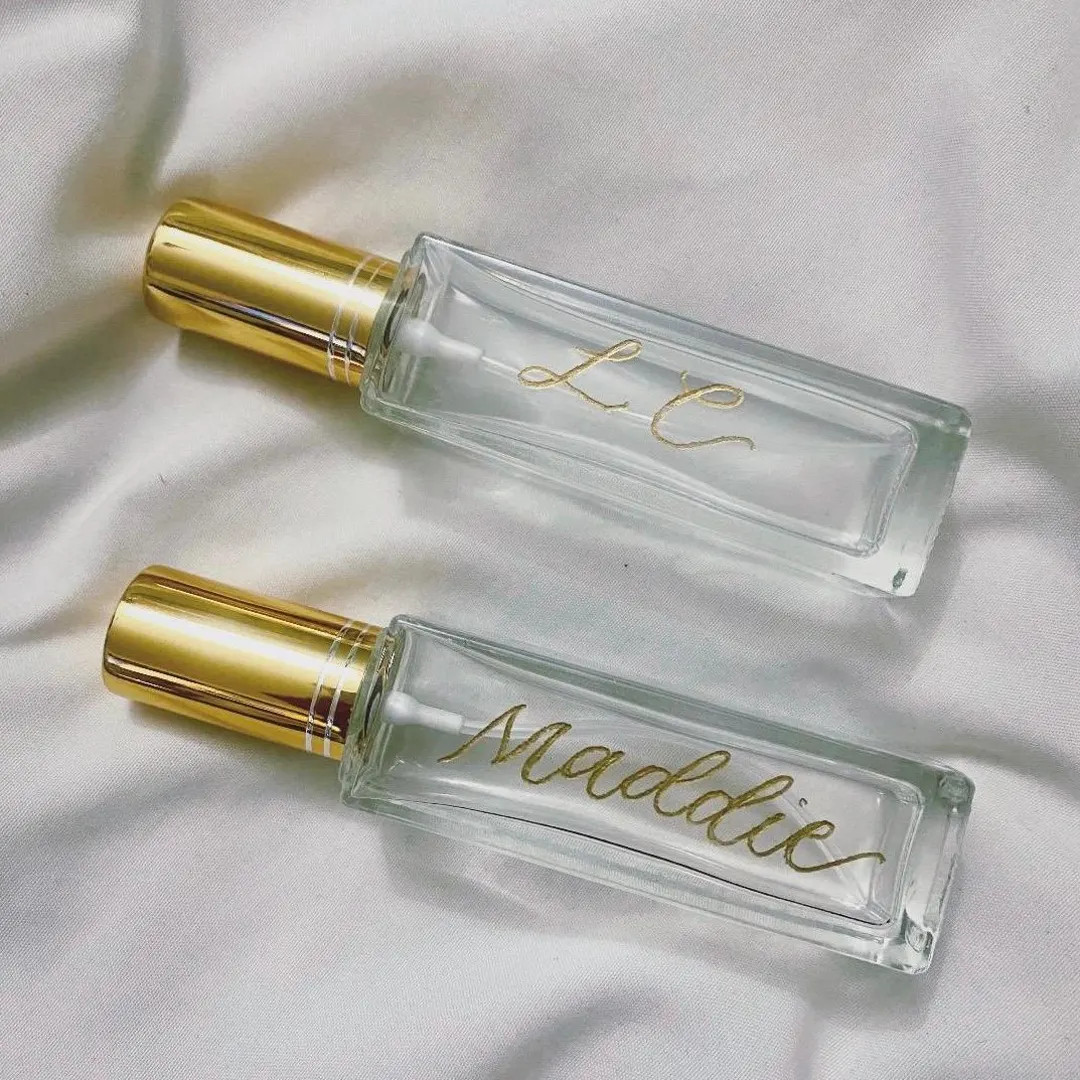 Personalized Hand Engraved Mini Travel Perfume Bottle - Etsy | Etsy (US)
