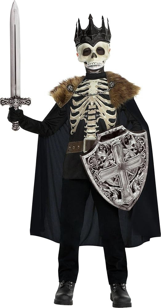 amscan Boys Dark King Costume - Medium - 8-10, 1 Pc | Amazon (US)