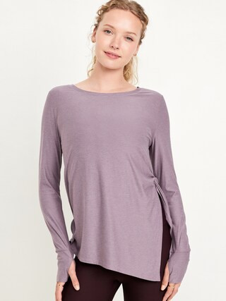 CloudMotion Side-Tie Tunic | Old Navy (US)