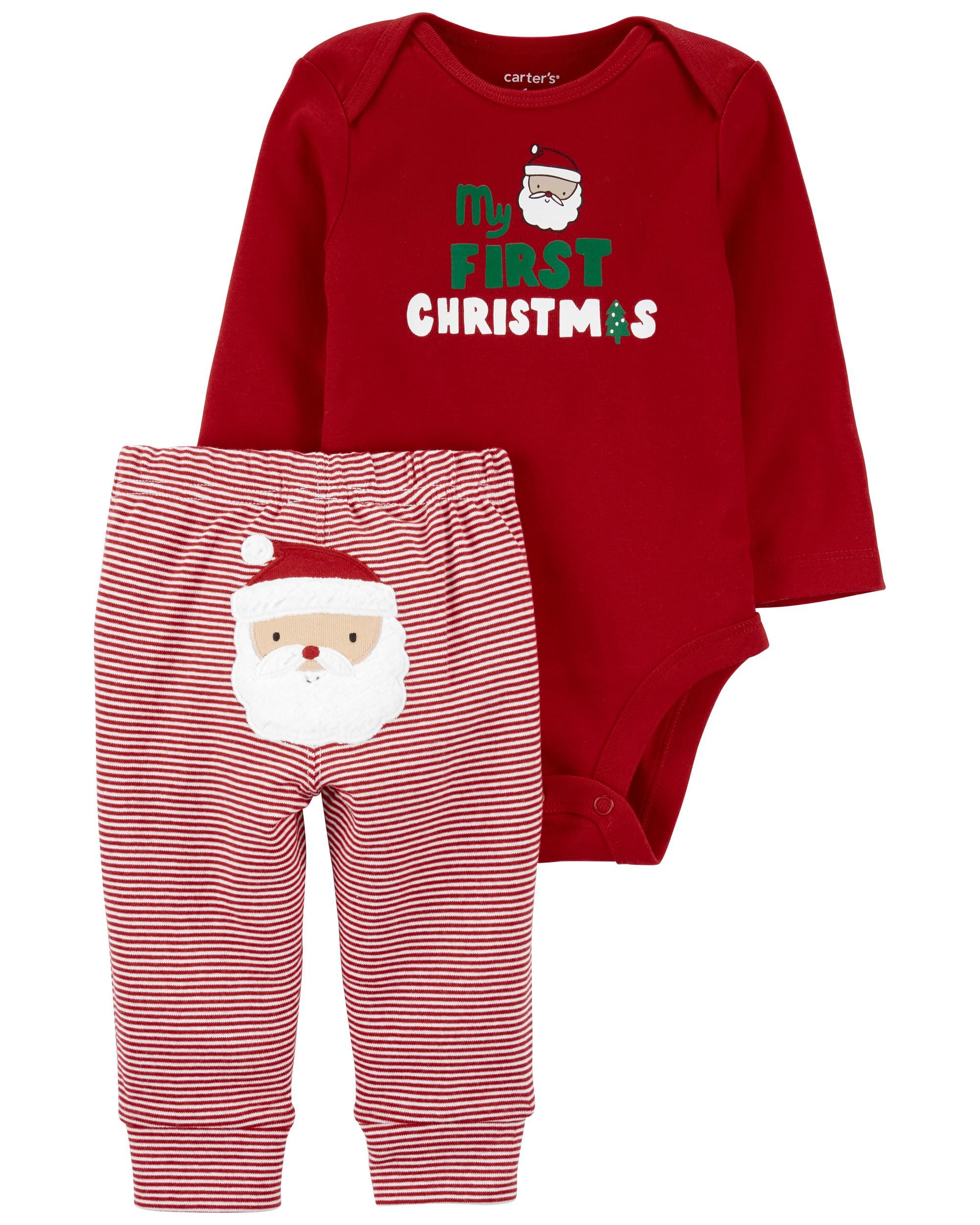 2-Piece Christmas Bodysuit Pant Set | Carter's