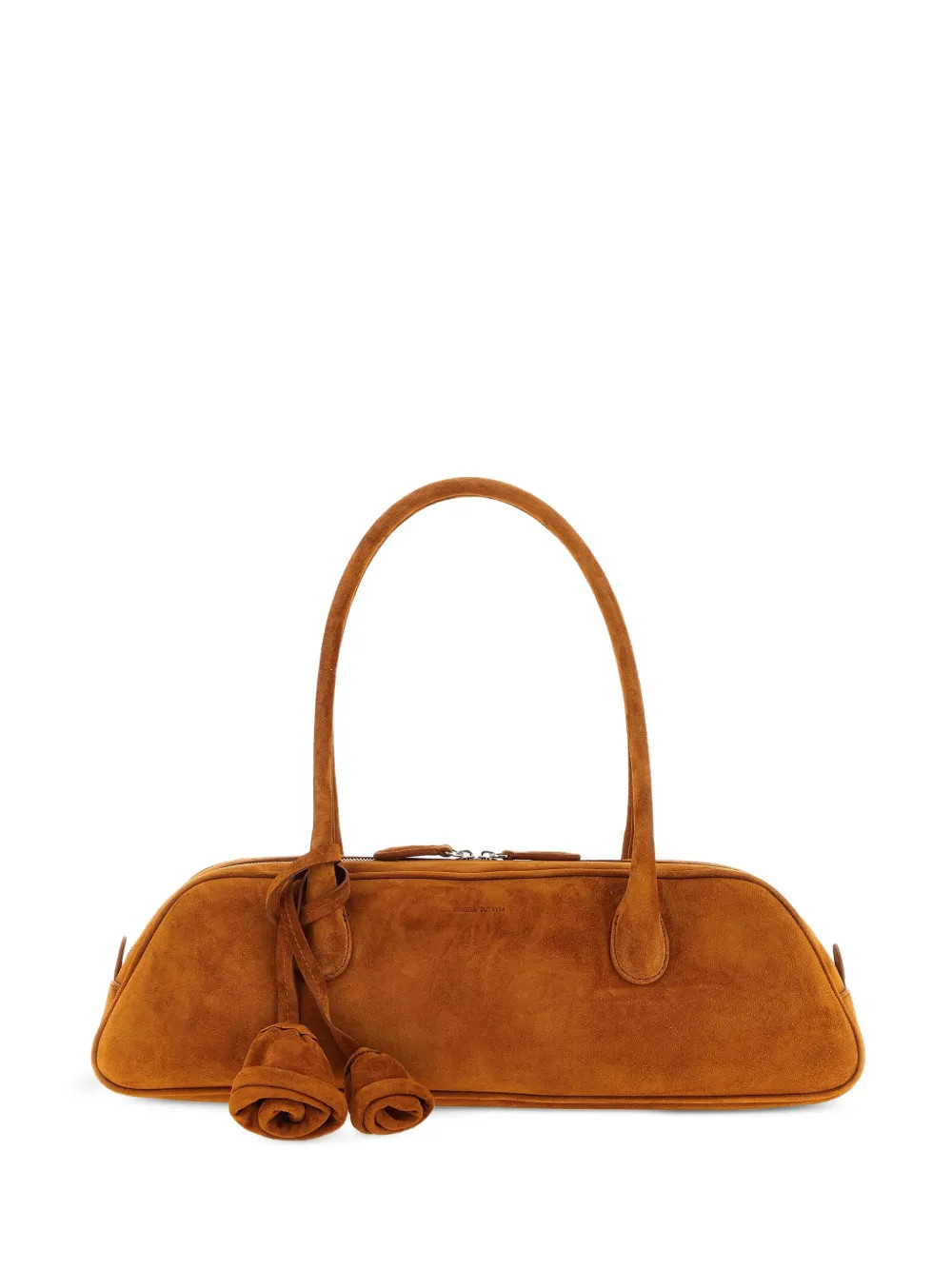 Brigitte suede shoulder bag | Farfetch Global