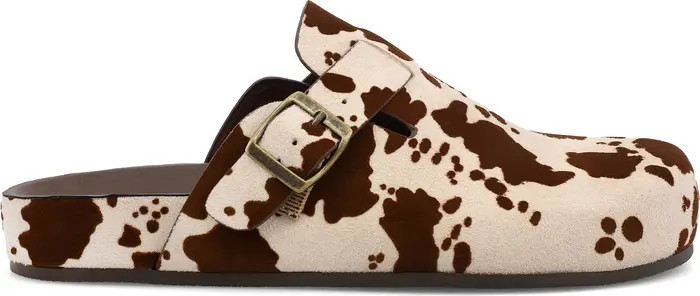 Animal Print Buckle Mule (Women) | Nordstrom Rack