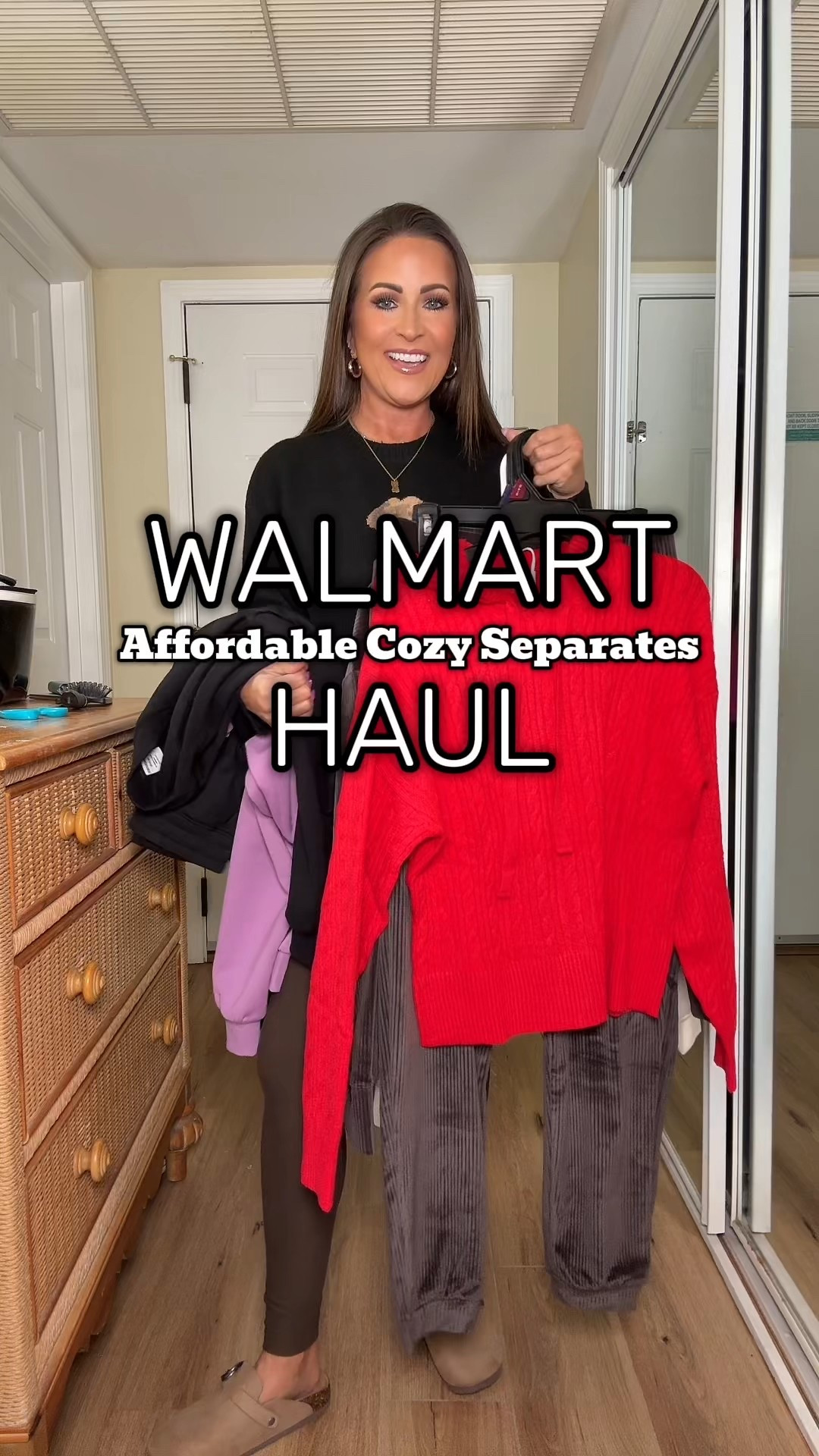 Red Outfit: S top & bottom 
Brown Outfit: S top & bottom 
Purple, Black, Cream Top & Joggers: XS top & bottom 

Casual Outfit, casual style, Walmart finds, Walmart fashion, Walmart style, fall outfit, athleisure outfit, fall fashion, cozy outfit, sets 



#LTKSeasonal #LTKHoliday #LTKFindsUnder50