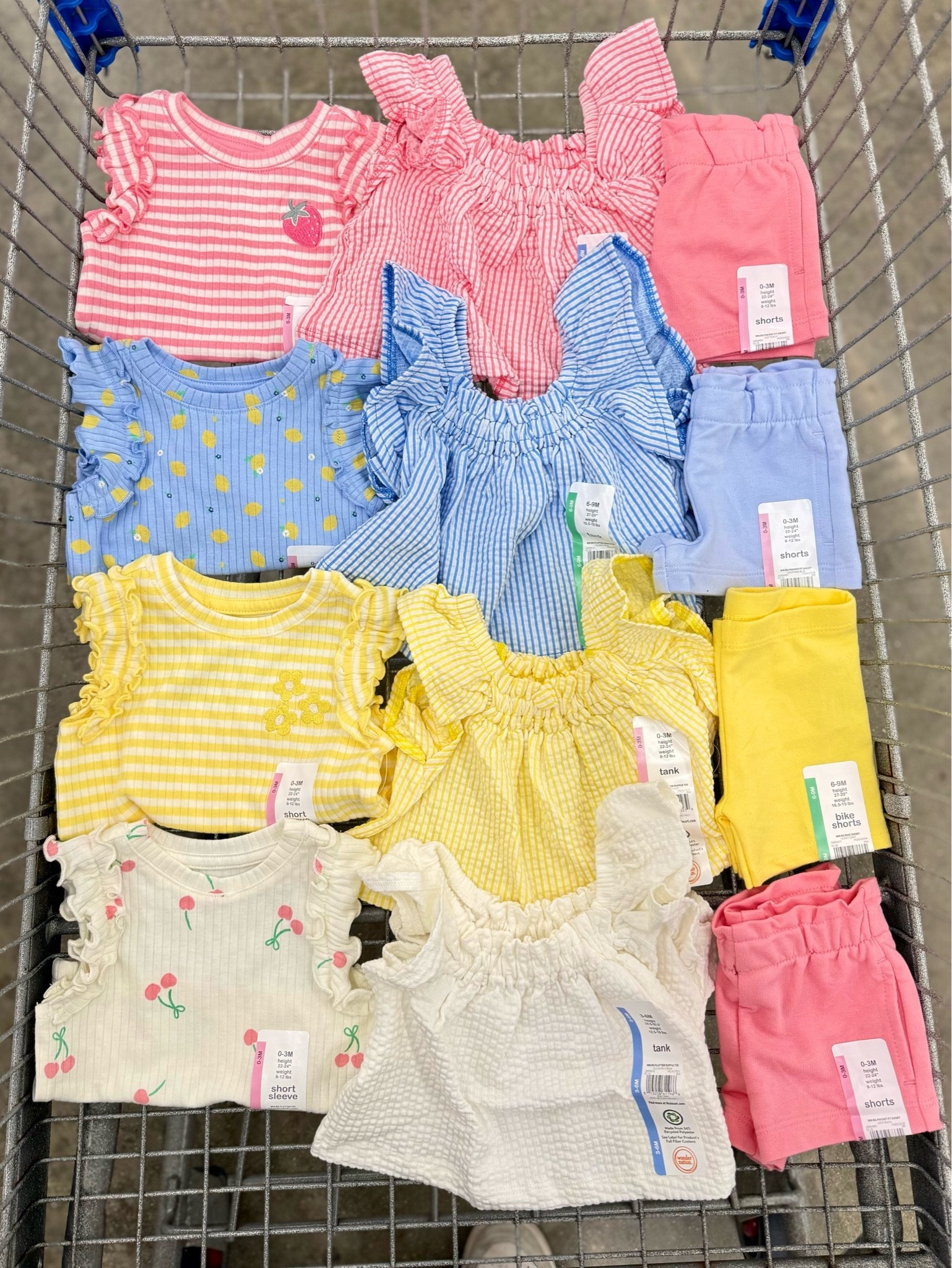 SO many cute baby girl mix and match Summer fashion finds in vibrant affordable finds. Look at flutter tanks and flutter sleeve ribbed tees 🥹😍 matching knit shorts make these outfits only $10 
-

#walmart #walmartfinds #walmartmom #babyclothes #girlmom #momofgirls #babyfashion #babygirl #springclothing #babygirlontheway #babygirloutfit

#LTKBaby #LTKBump #LTKKids