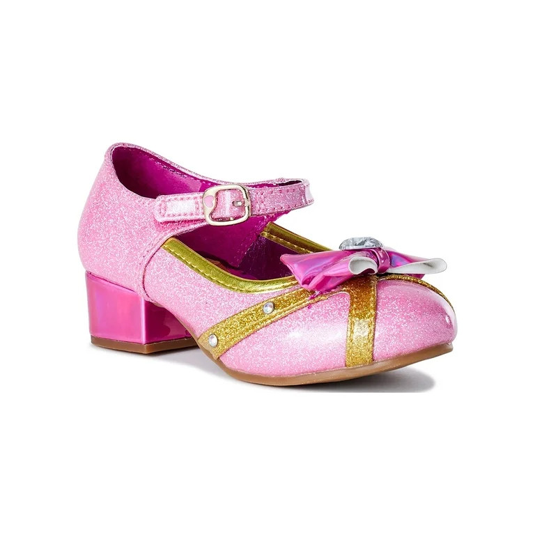 Disney Princess Toddler Girl Low Heel Dress Up Shoes, Sizes 7-12 | Walmart (US)
