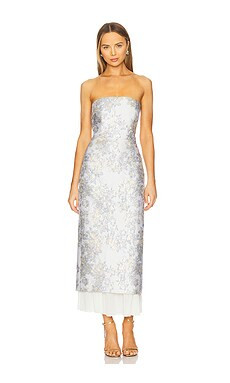 Anna Quan Aelin Dress in Water Lilies from Revolve.com | Revolve Clothing (Global)