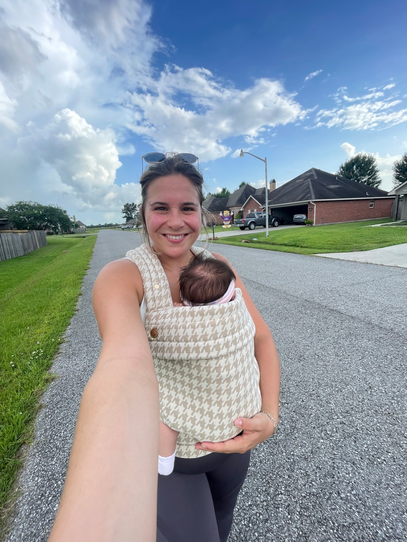 The best baby carrier! 
I have using this thing all the time. It has adjustable back support and shoulder support. It adjust to the size of the baby. I started using this as newborn. My baby is 7 weeks and loves it. It has neck support and it is so comfy. Gives me no back pain. 
#babycarrier #newborn #newbornessentials #babygear #newmom #postpartumworkout

#LTKBaby #LTKFindsUnder100 #LTKFamily