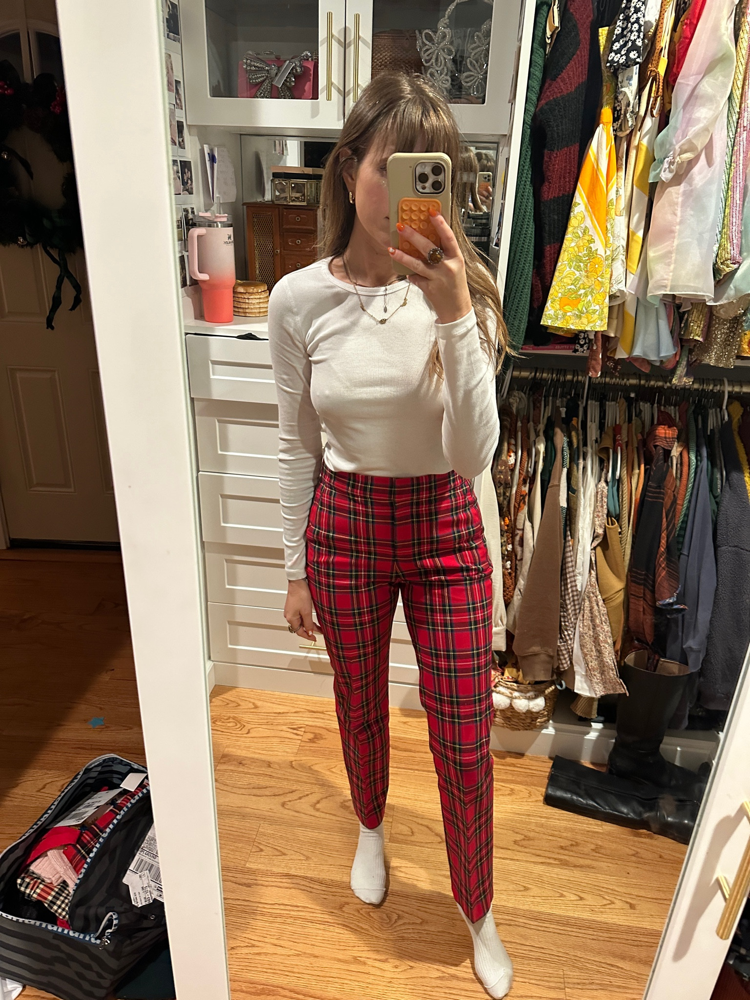 i love these tartan pants & they’re 40% off today 

#LTKHoliday #LTKHolidaySale