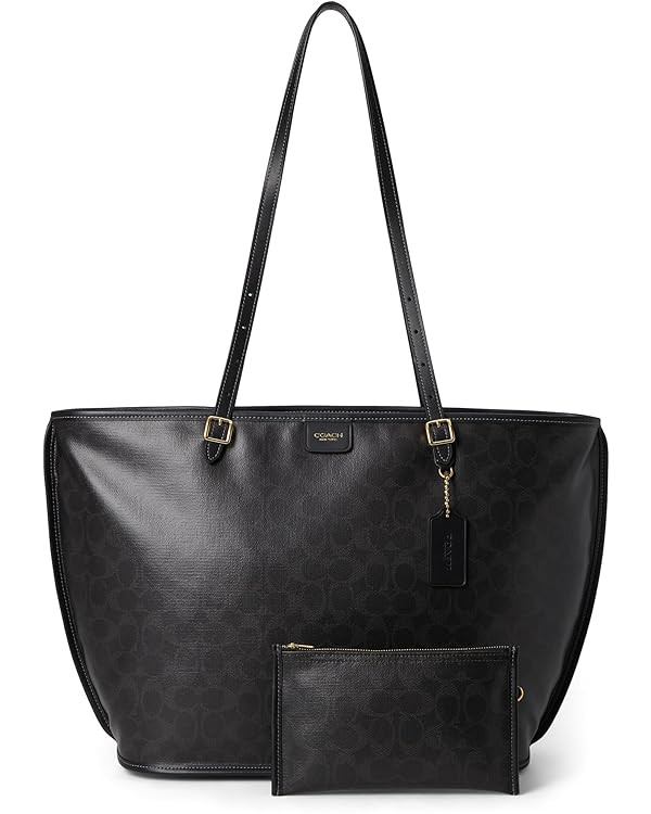 COACH womens Taxi Tote in Signature Canvas | Amazon (US)