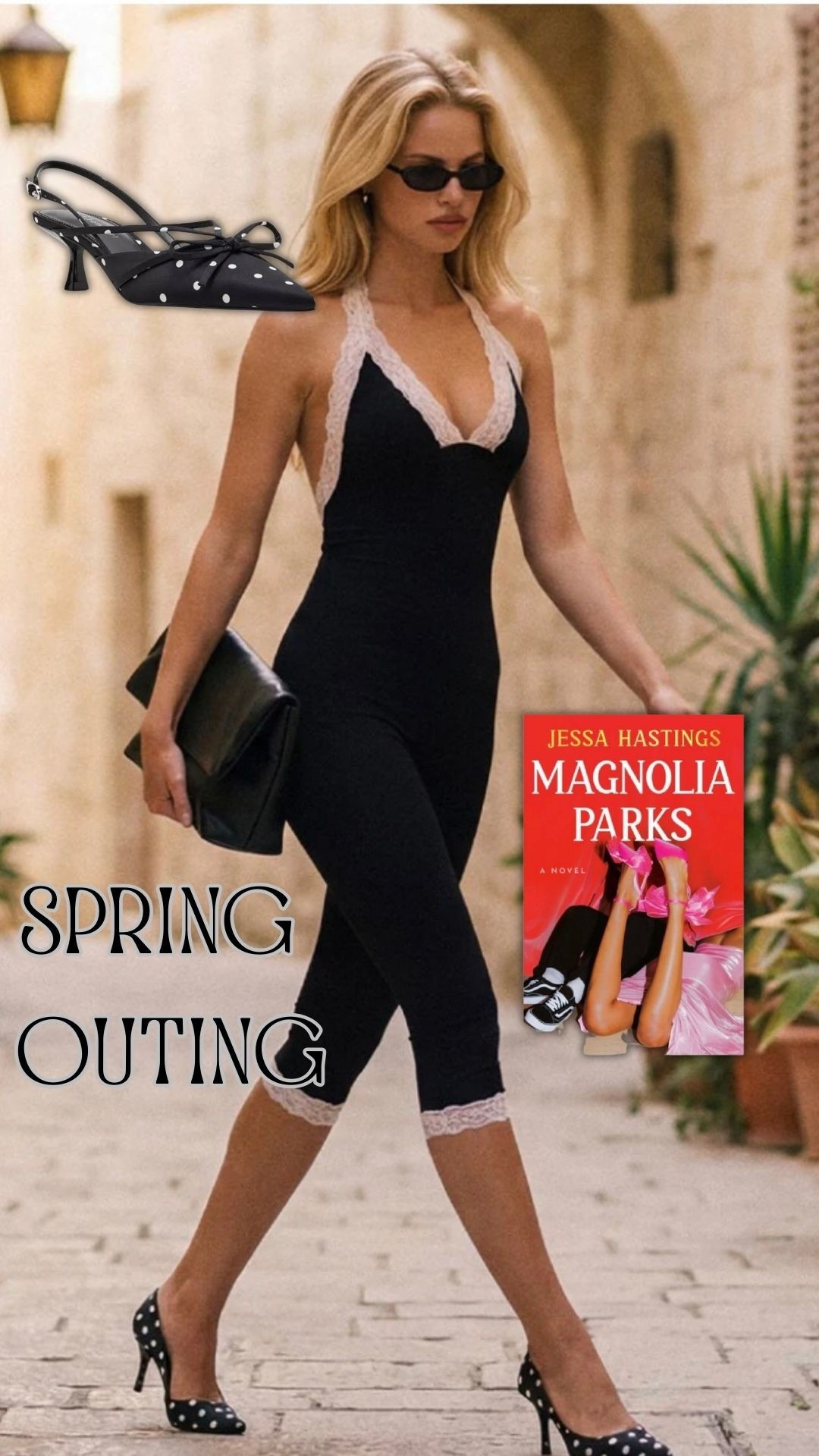 Spring outing - because I can’t get enough of capris or black &!white contrast this season 

#LTKSeasonal #LTKSpringSale