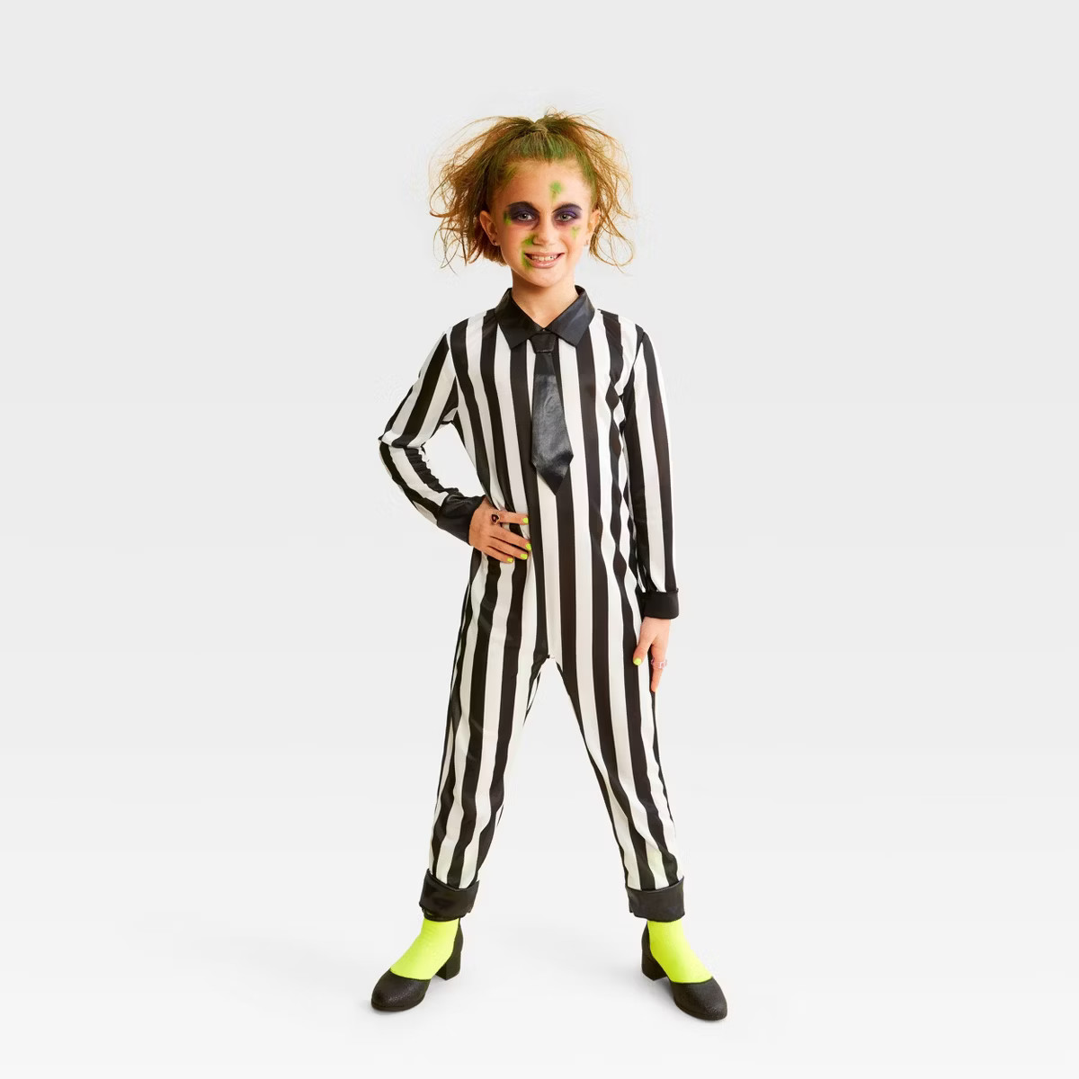 Kids' Striped Jumpsuit Halloween Costume - Hyde & EEK! Boutique™ | Target
