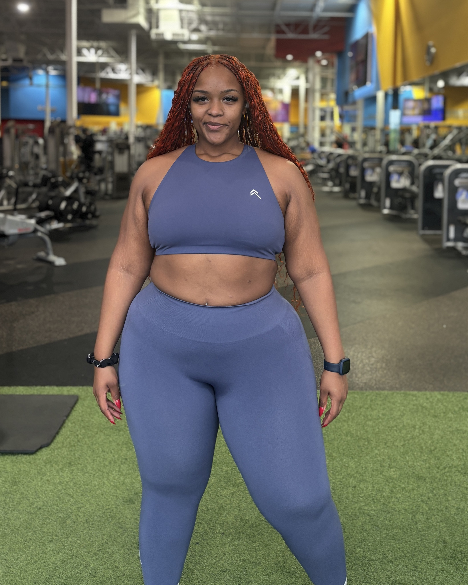 Oner Active x Danyele collab!😍

Bra - Large
EASYLIFT™ HIGH NECK SPORTS BRA
Color - Shadow Blue

Leggings - XL
EFFORTLESS SEAMLESS LEGGINGS
Color - Shadow Blue

#LTKSeasonal #LTKPlusSize #LTKActive