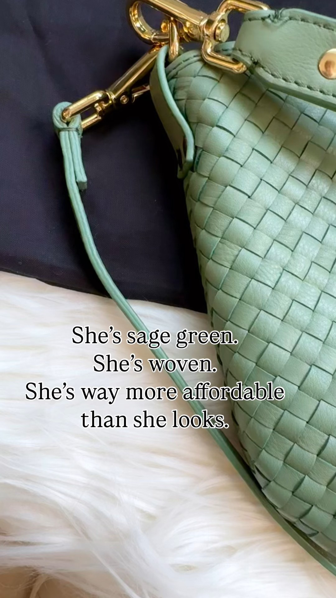 A moment for the texture. And the color. 😍
 This sage green woven leather handbag is fresh, classic, and quietly very luxe.
 It’s the kind of understated style piece that looks expensive, but is totally affordable and wearable—for work, errands, or a dressed-up dinner.

✨ This is Bag 20 in my Affordable Handbag series... and we’re almost at the end! If you haven’t been following along, now’s the time to go back and see what you’ve missed.

Each bag has been selected with timeless, elevated style in mind—perfect for women over 40 who want effortless polish without the designer price tag.

🛍️ Tap my profile and head to my LTK shop (@atalldrinkofstyle) to shop this bag + all the others from the series.

💬 What’s your favorite bag color this season—classic black, creamy neutrals, or something fresh like sage green? Drop your pick below! 📌 SAVE this reel if sage green is calling your name 👯‍♀️ TAG a friend who needs a little affordable luxury in her life 📲 SHARE to stories to help more women 40+ discover style that’s chic and smart


sage green woven leather handbag, affordable luxury handbag, timeless handbags for women over 40, designer look for less purse, classic top handle bags for everyday


#LuxuryLookForLess #ClassicStyleOver40 #ElevatedEverydayStyle #AffordableHandbags #LTKFindsForWomen


#LTKStyleTip #LTKItBag #LTKOver40