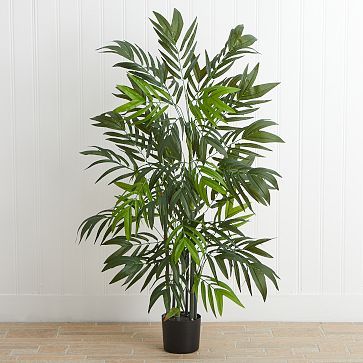 Faux Potted Bamboo Palm Tree | West Elm | West Elm (US)