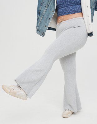 OFFLINE By Aerie OTT Fleece Super Flare Pant | Aerie