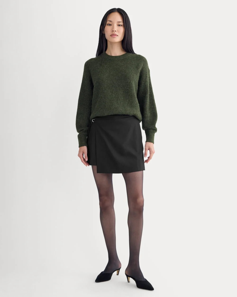 The Cocoon Crew in Alpaca | Dark Forest | Everlane