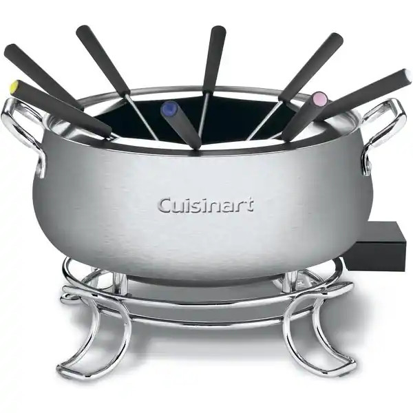 Cuisinart CFO-3SSP1 Fondue Pot, 3 Quart, For Chocolate, Cheese, Broth, Oil, Stainless Steel, - Be... | Bed Bath & Beyond