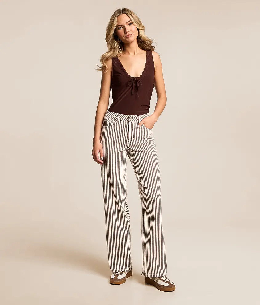Sloane Dad Striped Stretch Jean | Buckle