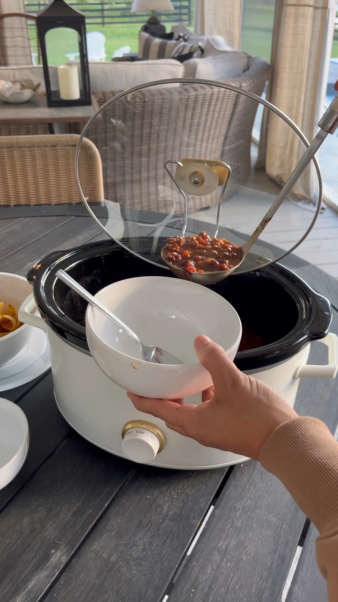 Save This crockpot homemade chilli for those busy week nights! 👏🏻 We are in full swing sports and all the practices this fall so I love a good crockpot meal to come home to on those late nights from the ball field. Especially if I can do it affordably! We’ve started swapping out items to @walmart private label brands like Sams choice and Great value. The savings really add up And the quality is SO good! 

Best yet, when you use their Online Grocery service for pickup or delivery it saves you time and my goodness every mama could use a lil extra time and lil extra cash! Am I right? 

I added the recipe at the end of the reel so you can save it and go back to! I love a little sweet and spicy so this chilli hits the spot! 

#walmartpartner 

#walmartgrocery 
#walmart
#walmartpartner 
#fallrecipes 
#easyrecipe 
#crockpotmeals 
#affordablemeals 
#soupseason 
#southernliving 
#betterhomesandgardens 
#bhgfood 
#bhghome


#LTKhome #LTKSeasonal