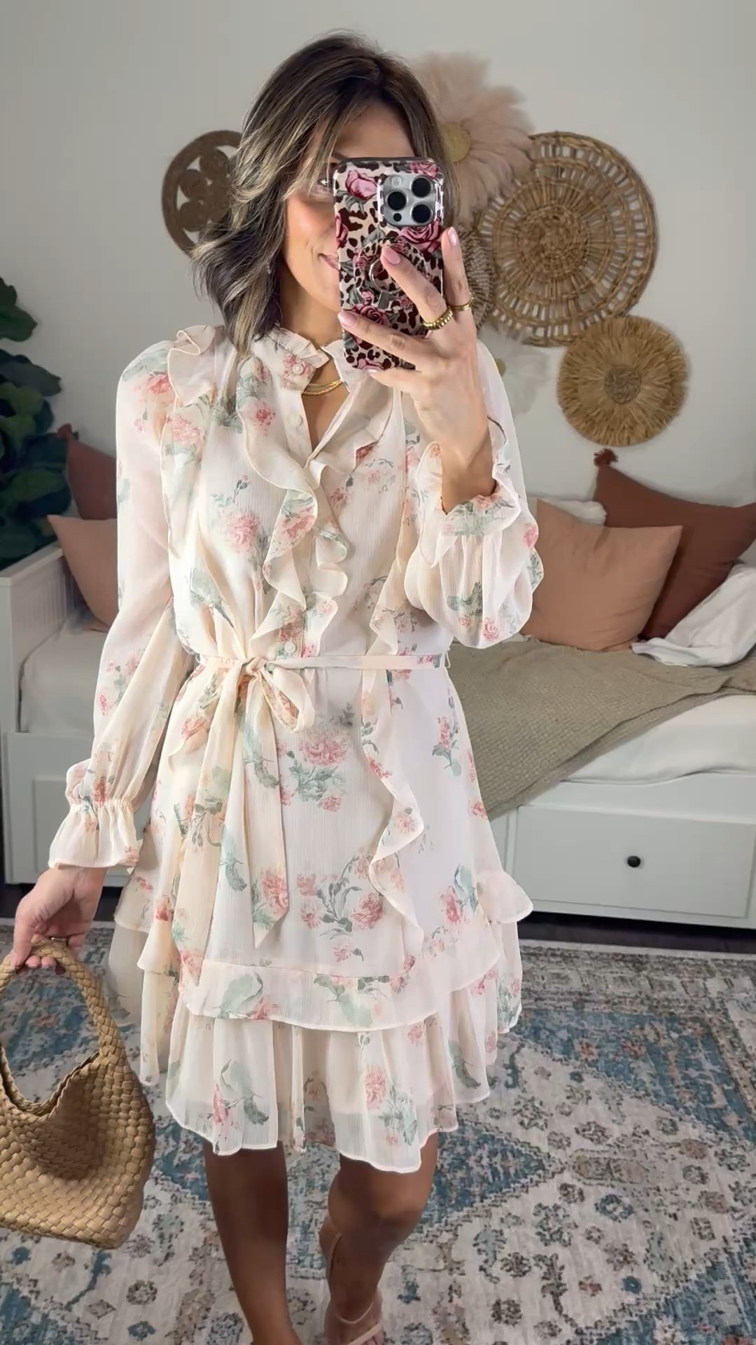 The prettiest dress from Loft 
Wearing xs
Graduation 
Wedding guest 
Easter 

#LTKOver40 #LTKParties