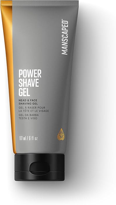 MANSCAPED\u00ae Power Shave Gel, Men's Soothing Head & Face Shaving Gel, with Witch Hazel & Gentl... | Amazon (US)