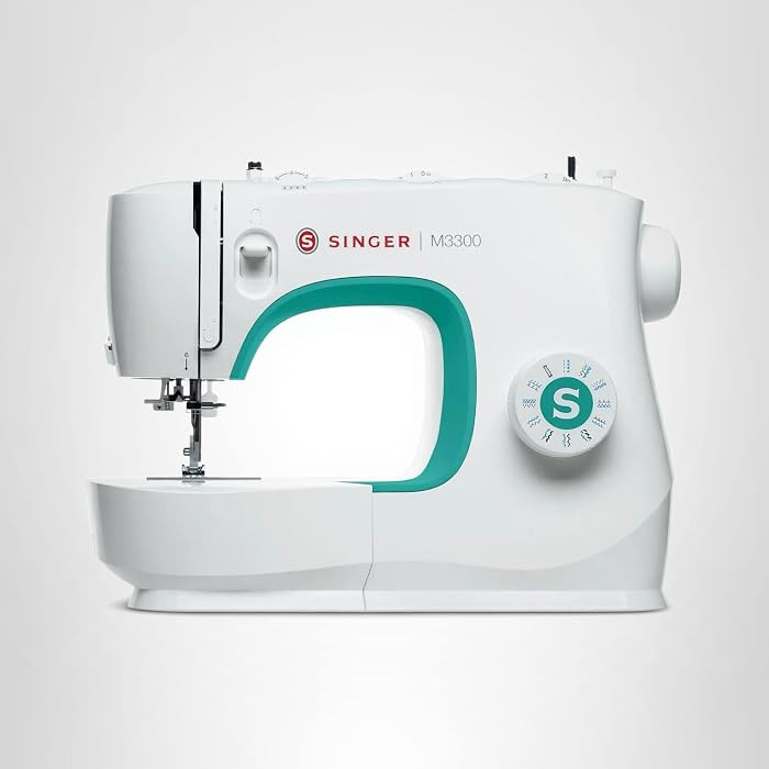 SINGER® M3300 Sewing Machine with Accessories | 23 Built-In Stitches Deliver 97 Stitch Applications | Lightweight & Portable, 1-Step Buttonhole, LED Light | Ideal for Mending & Everyday Sewing | Amazon (US)