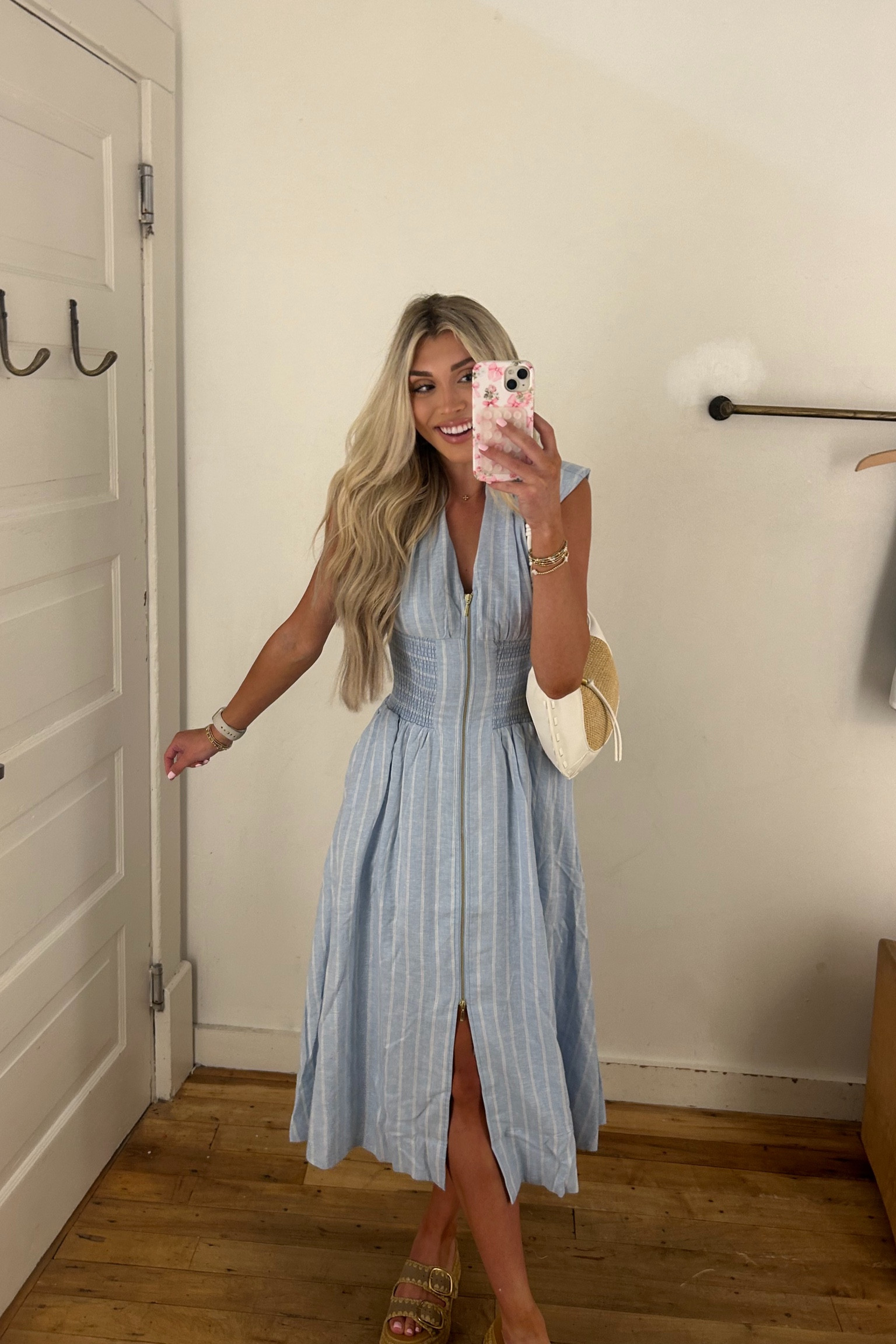 Giving MAJOR Allie from the Notebook vibes! Comes in a light blue and white. Very comfortable, love the material and easy zip in the front🤍🫶🏼

#LTKStyleTip #LTKSeasonal #LTKTravel