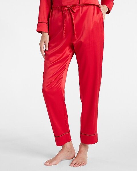 Satin Pajama Pant | Express