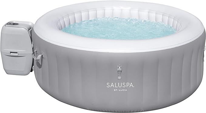 Bestway 60038E St. Lucia SaluSpa St.Lucia AirJet Inflatable Hot Tub (67" x 26"), Gray | Amazon (US)