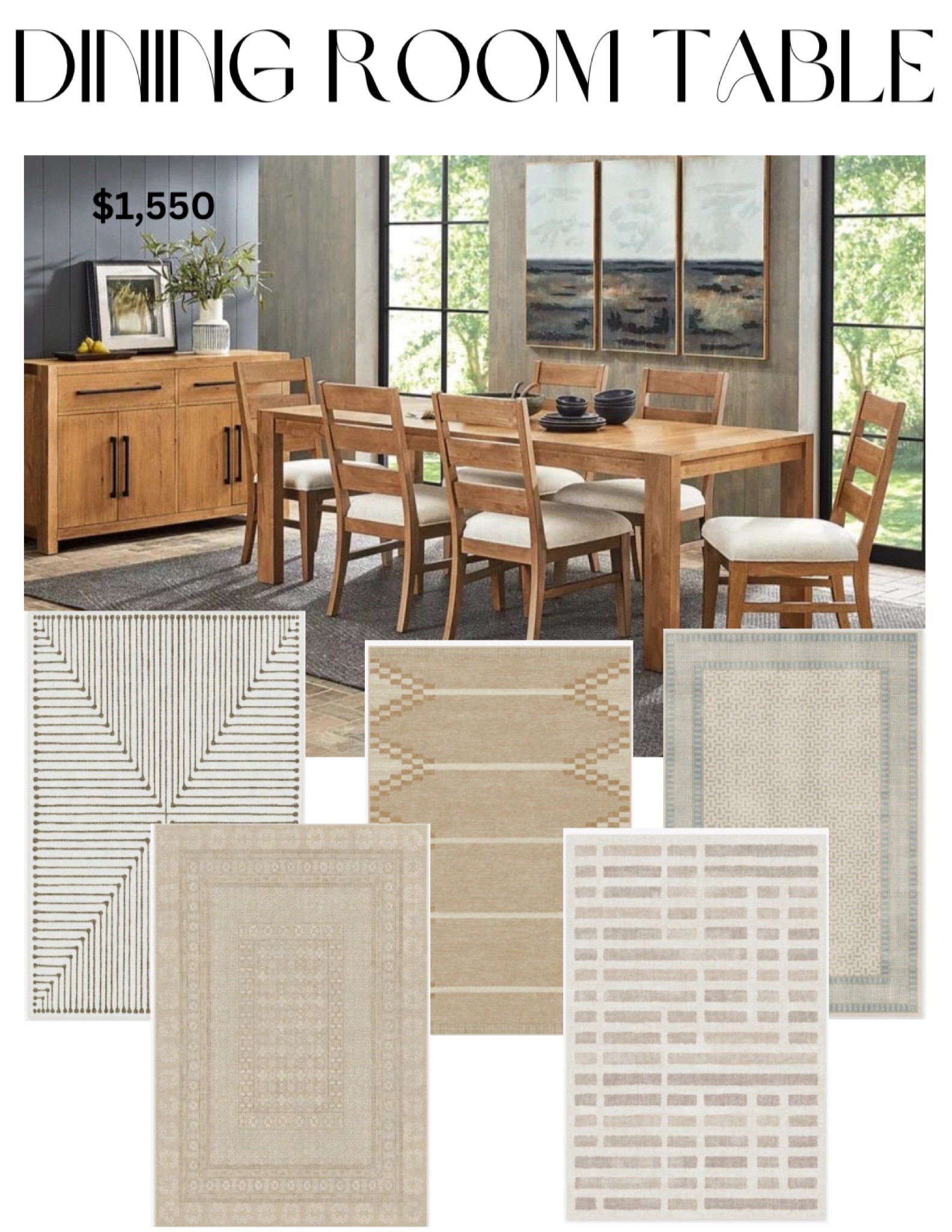 dining room table inspo - rugs only

#LTKHoliday #LTKGiftGuide #LTKHome
