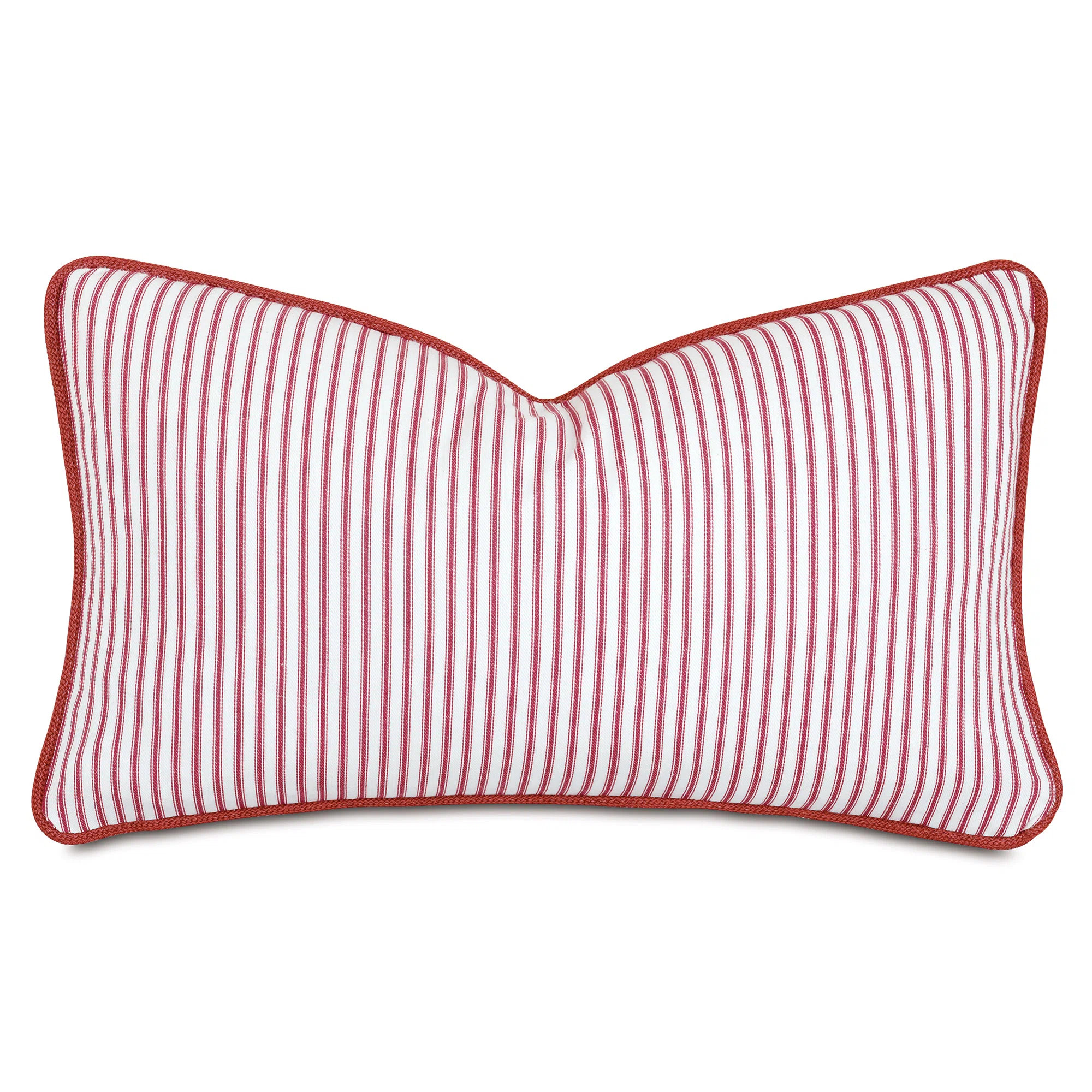 Percival Striped Cotton Reversible Throw Pillow | Wayfair North America