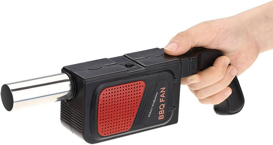 Barbecue Air Blower Portable Handheld Electric BBQ Cooking Fan Air Blower Fire Bellows Tool for O... | Amazon (US)