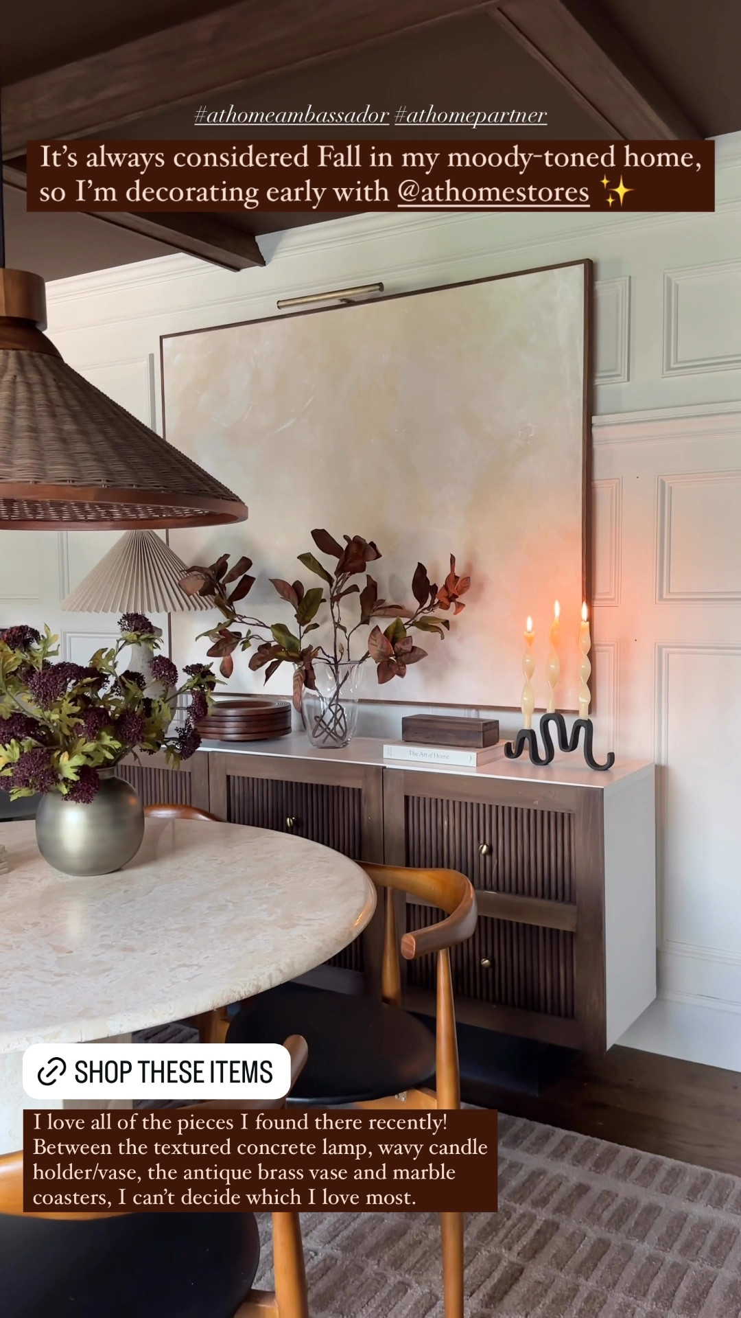 Styling early for Fall with @athomestores #athomeambassador #athomepartner

#LTKhome #LTKstyletip